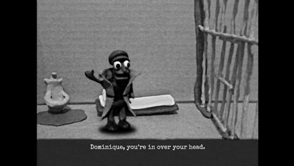Dominique in jail