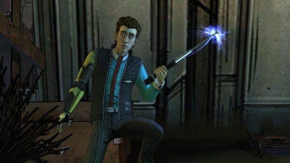 One of the game's protagonists, Rhys, reminded me of a young Handsome Jack in some ways.