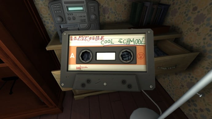 The dream of the 90's truly is alive in Gone Home's Portland, complete with grungy mixtapes.